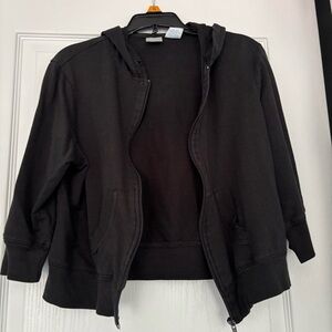 Prospirit Black Cotton Hoodie